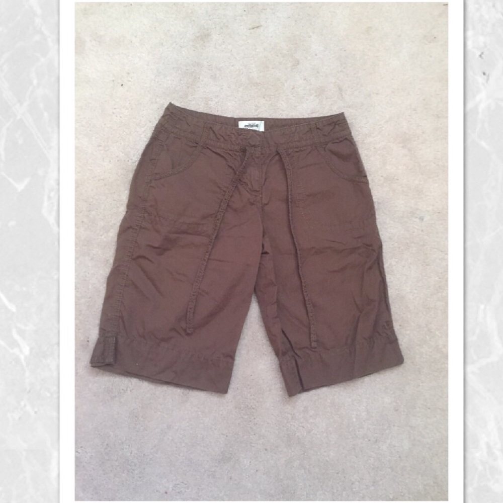 Petite brown shorts!